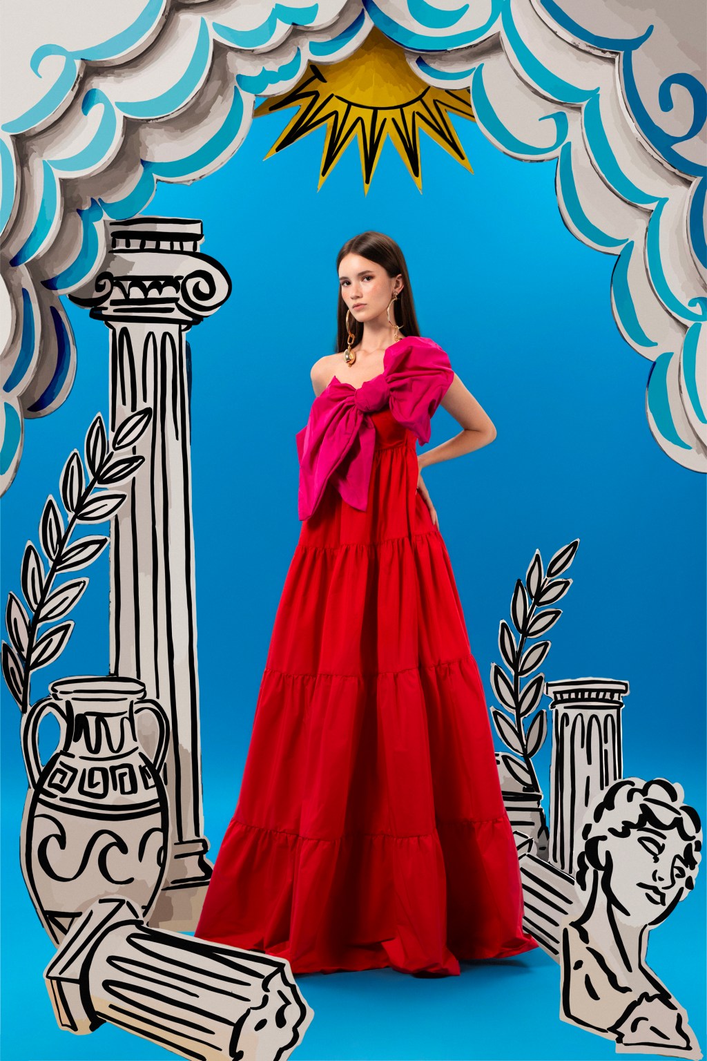 Nell’universo onirico della nuova collezione donna SS 2027 di Alessandro Enriquez, il mito abita il&nbsp;Mediterraneo